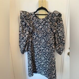 Zara Volume Sleeves Dress - Size S